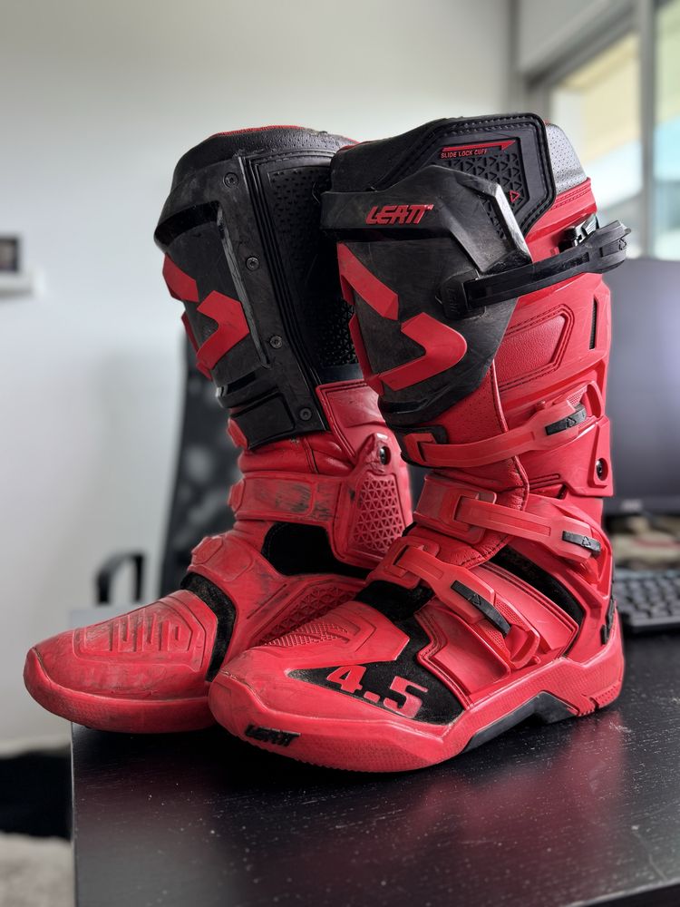 Botas Leatt 4.5 Tamanho 45.5 Motocross enduro