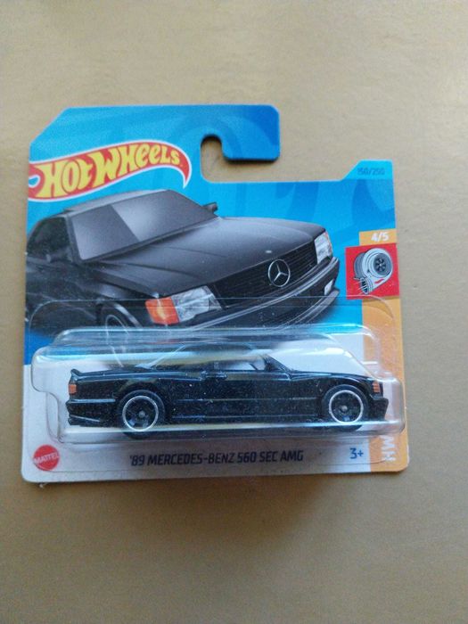 HOT WHEELS - Miniatura 89 Mercedes-Benz 560 SEC AMG