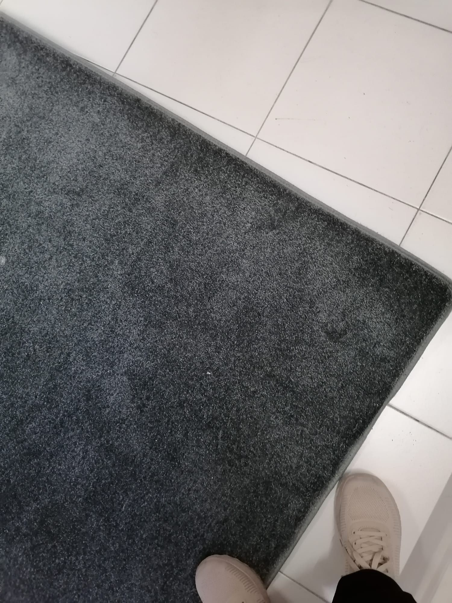 Carpete cinzenta