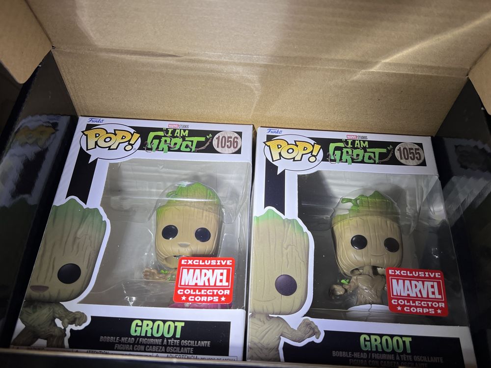 Sprowadzony z USA Collector Corps Box Marvel I Am Groot