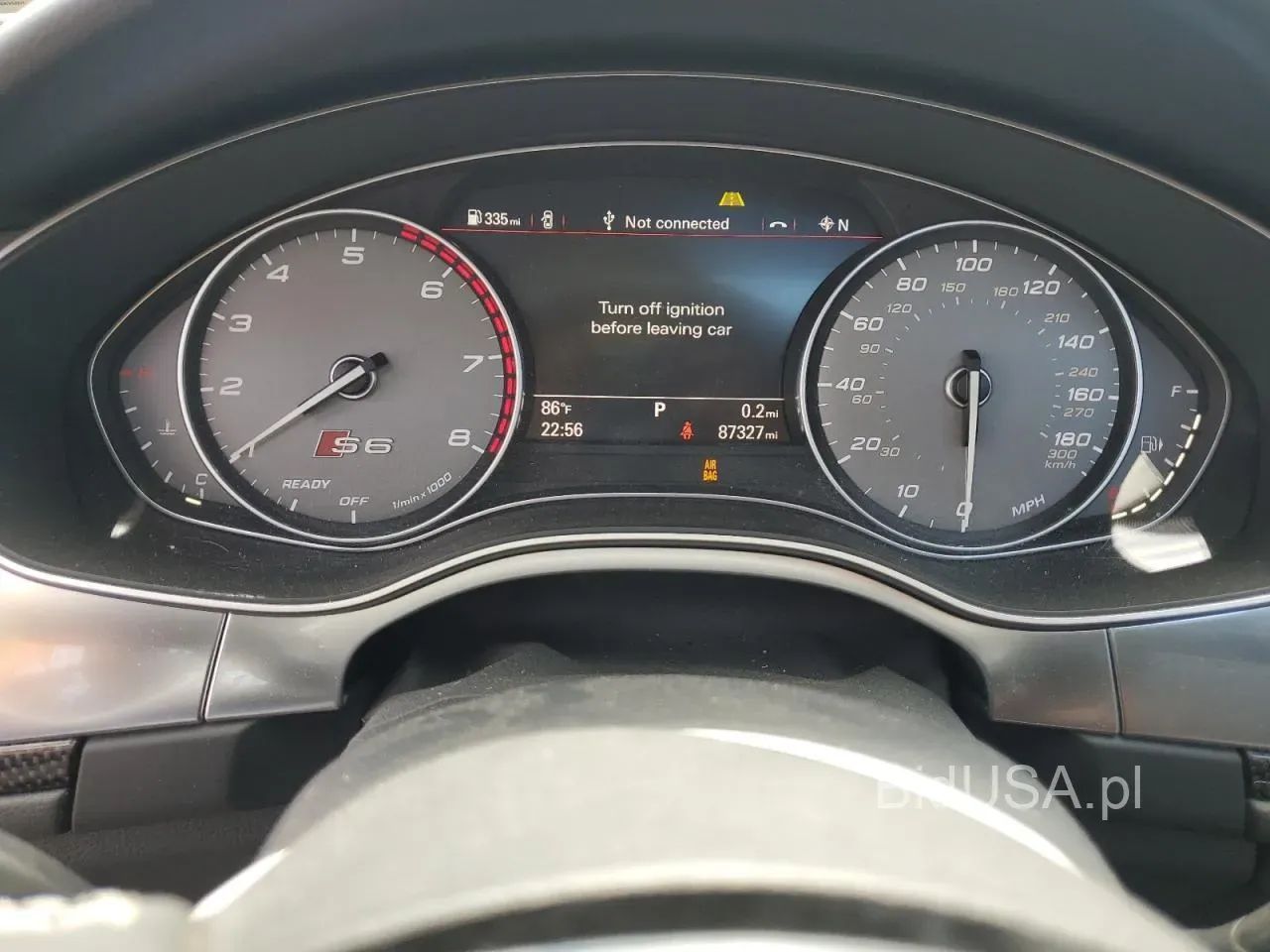 Audi S6 pali jeździ PREMIUM PLUS - KUPIONY w transporcie do Polski