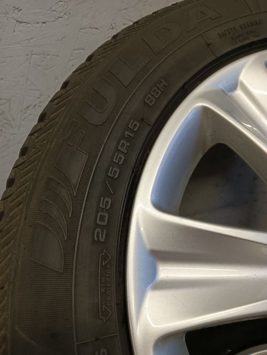 Koła zimowe 15" audi 5x112 / 205/55/15 Fulda Kristall Control