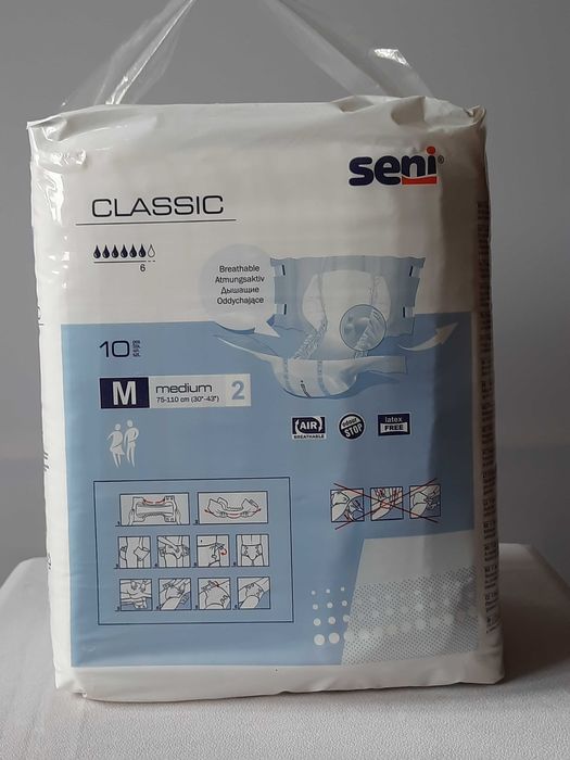 Памперсы для взрослых Seni Classic M