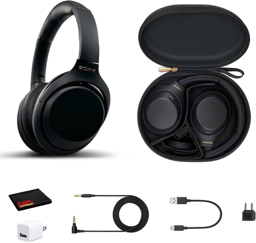 Auscultadores Bluetooth Multipoint SONY WH 1000XM4