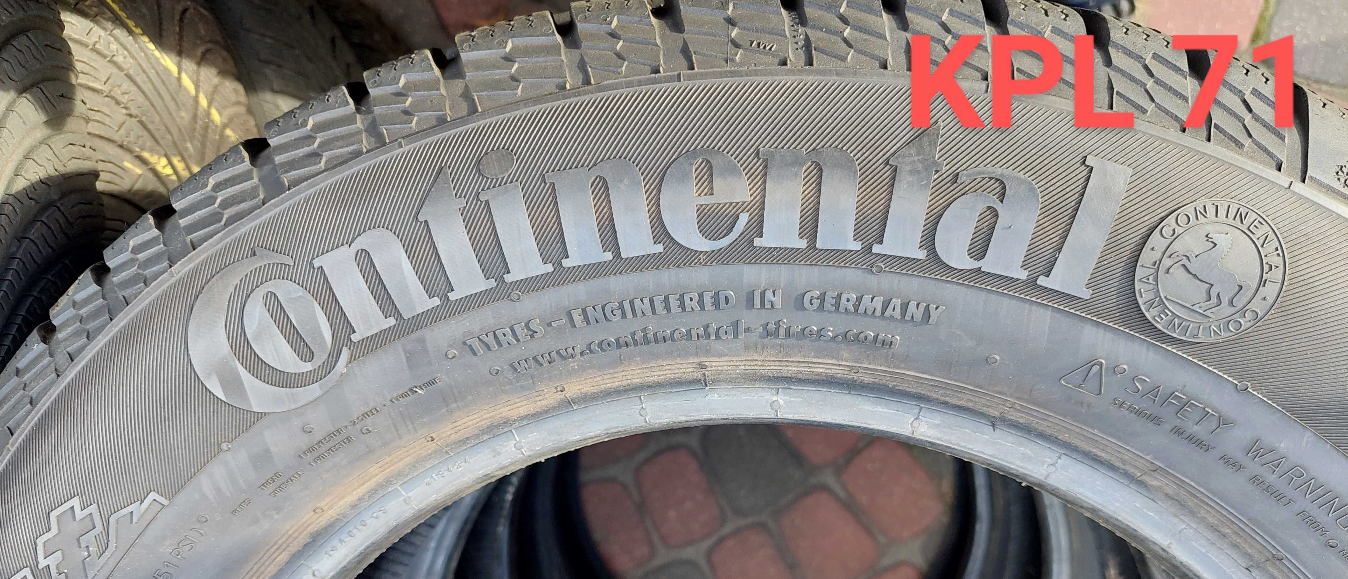 Opony zimowe 4szt. Continental Cross Contact 215/65/16 kpl 71