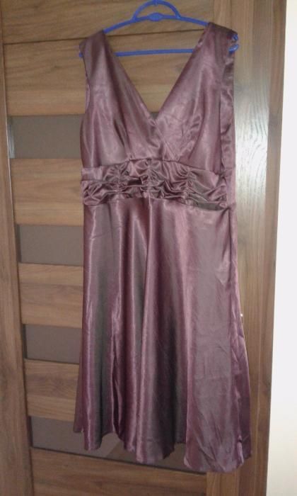 Sukienka + bolerko wesele XXL