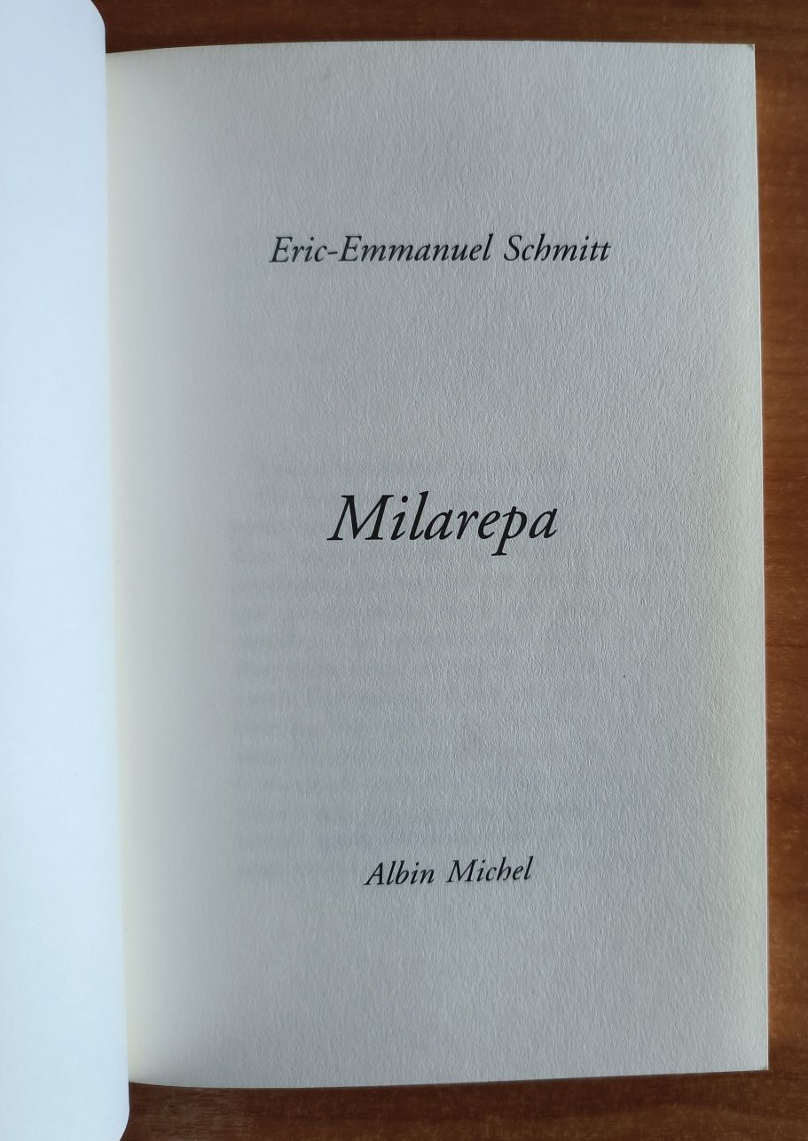 Milarepa Eric Emmanuel Schmidt
