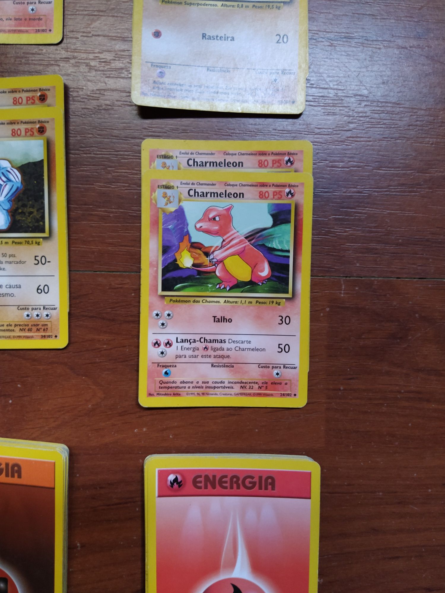 Coleção de cartas Pokémon 1999 ‼️