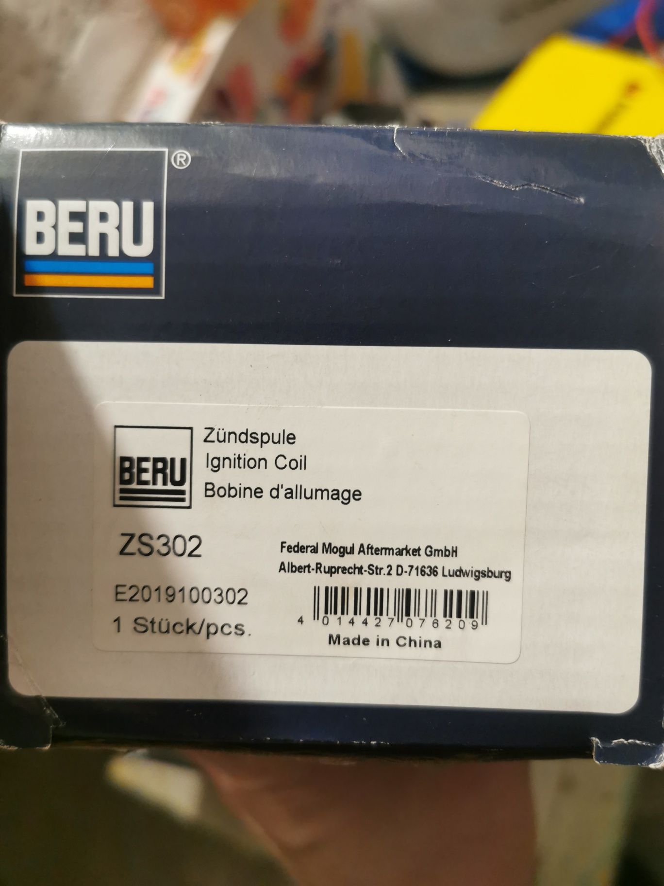 Cewka, fajkocewka  beru zs302 BMW e46 e46