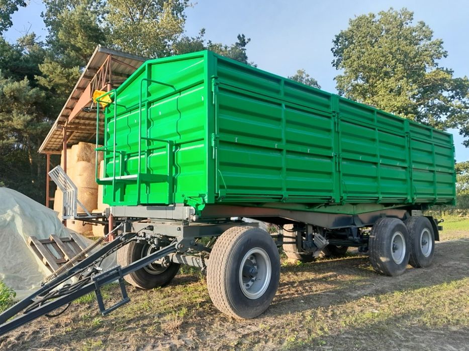 Przyczepa rolnicza 3-osiowa, 18 ton