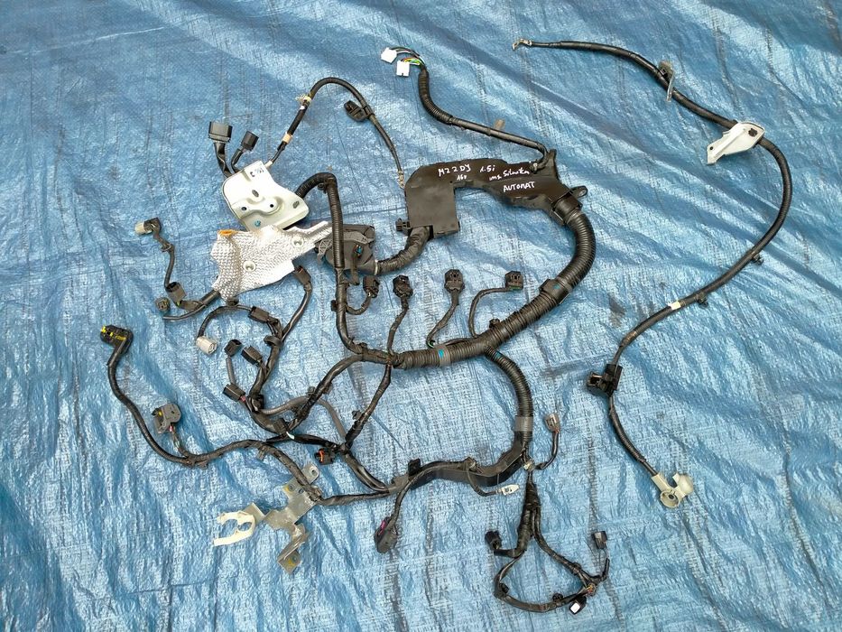 Mazda 2 DJ 1.5 i Benzyna Automat Instalacja Wiązka Silnika 2017