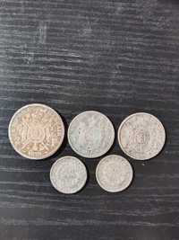 Monety srebrne Napoleon I i III