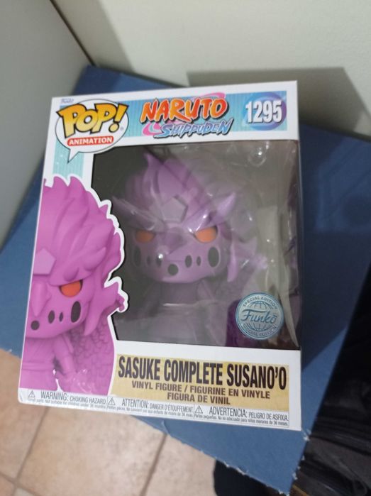 Funko POP! Naruto Shippuden #1295 Sasuke Susanoo Exclusivo RARO