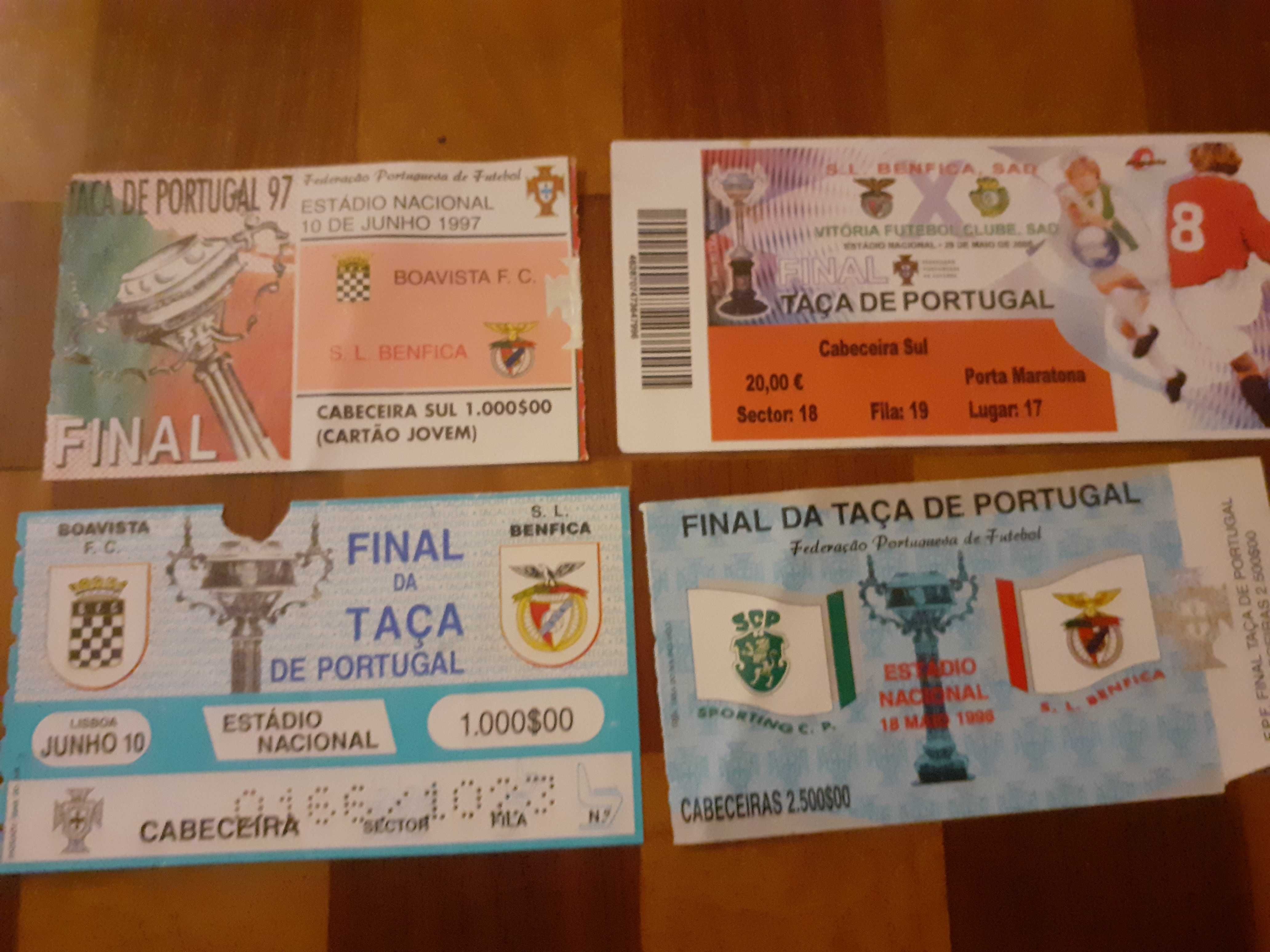 Bilhetes Finais Taça Portugal  Div