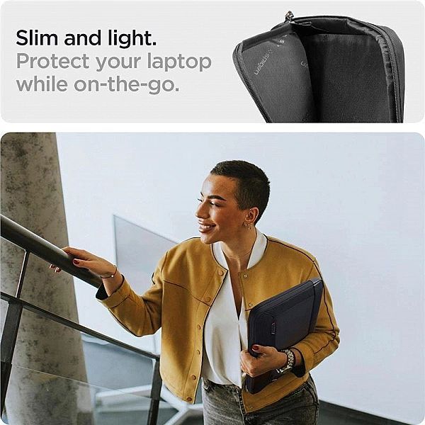 Pokrowiec Spigen Klasdan Pouch Kd100 na laptopa 15-16'' - czarny