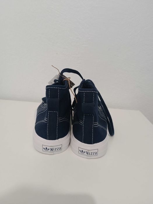 Adidas Nizza Hi RF Azuis 35.5