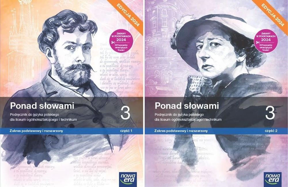 Ponad Słowami 3 Lo Część 1+2 Edycja 2024 Podręcznik Zp+Zr Nowa Era