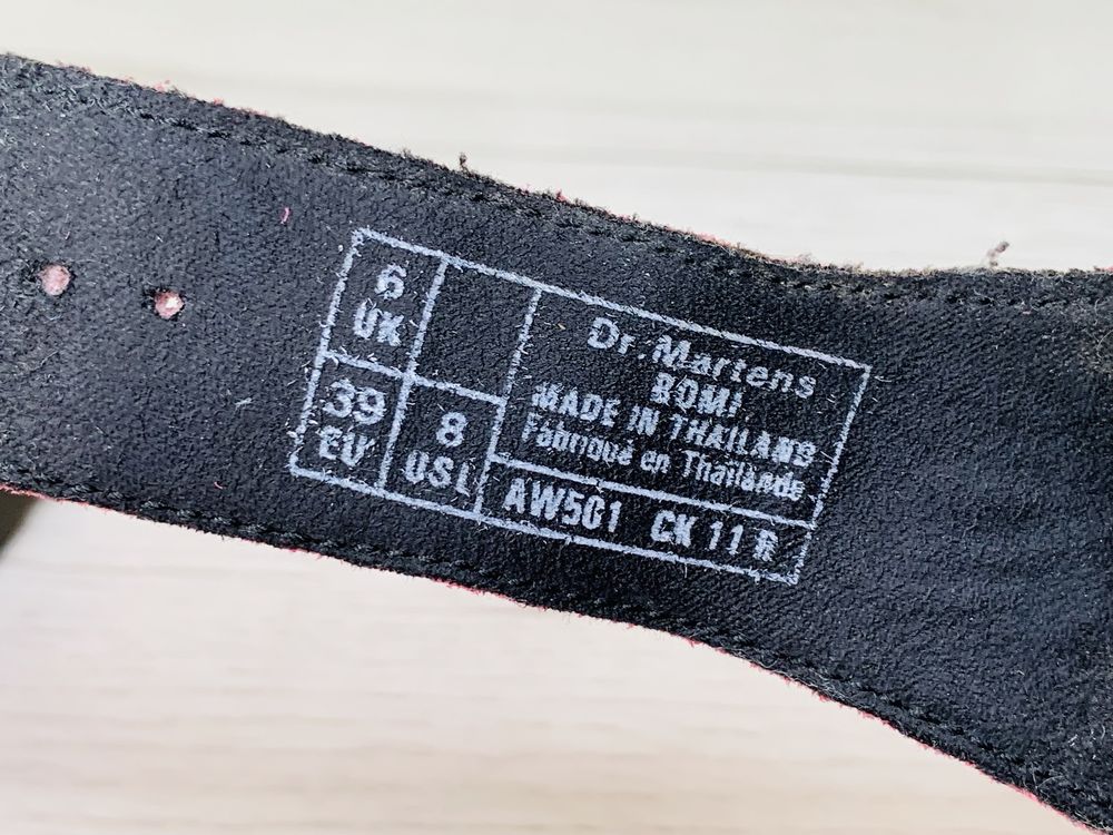 Dr.Martens_Romi_Sandały Platforma Glany Buty_39_26 cm