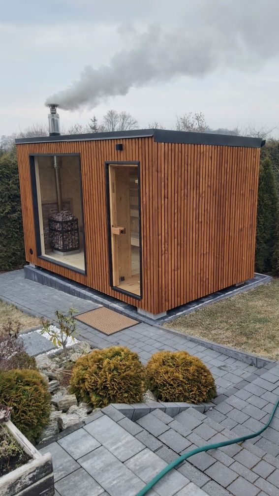 Sauna ogrodowa zewnętrzna Haryzma