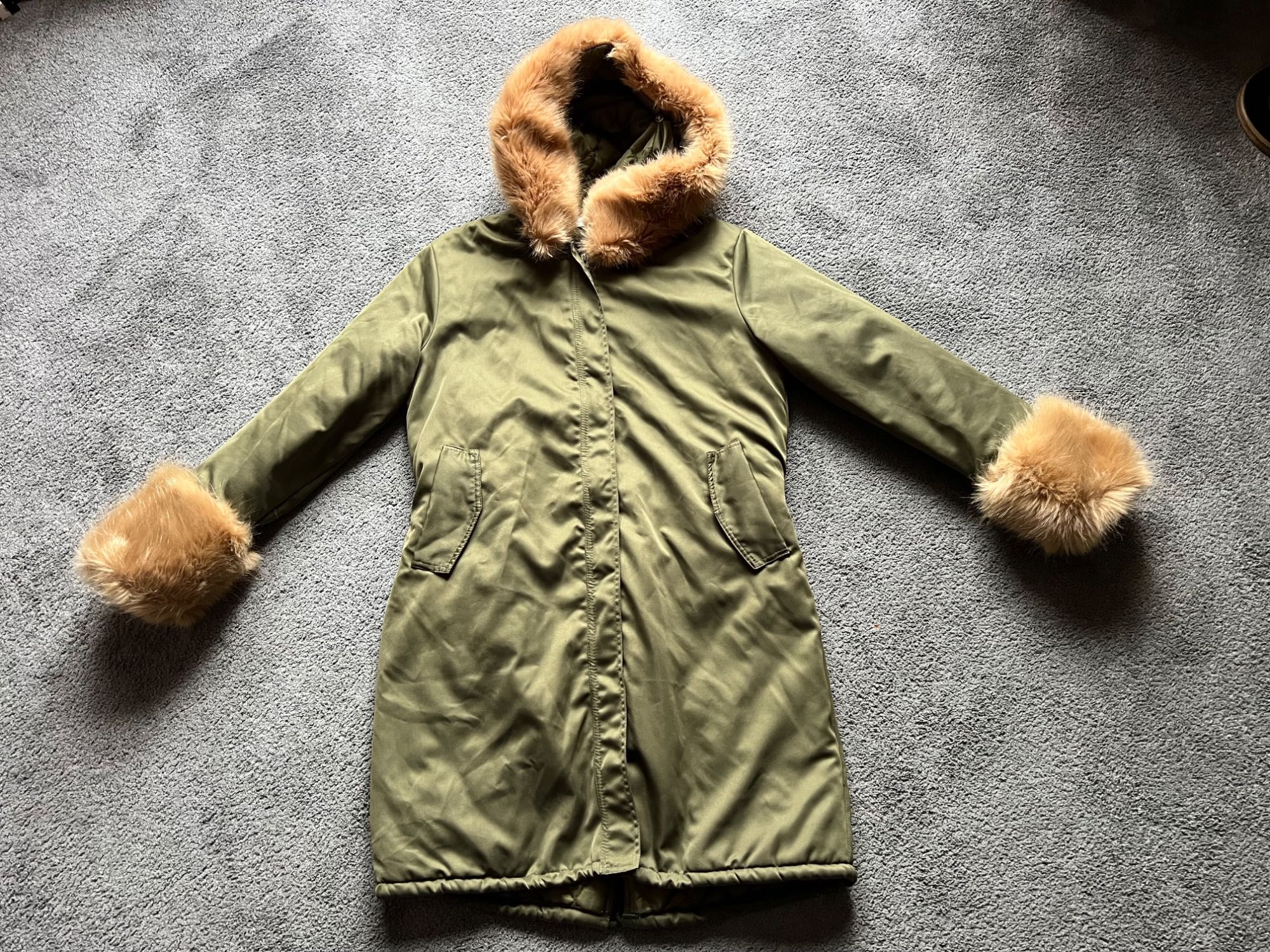 Kurtka parka dla kobiety
