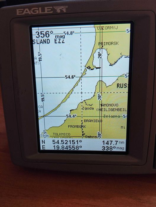 Ploter nawigacyjny EAGLE Intelli Map wersja z GPS