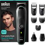 Trymer BRAUN Multigroom MGK3441 Czarny ZESTAW