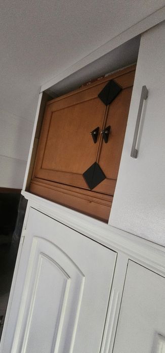 Movel cristaleira +2 mesas +sapateira