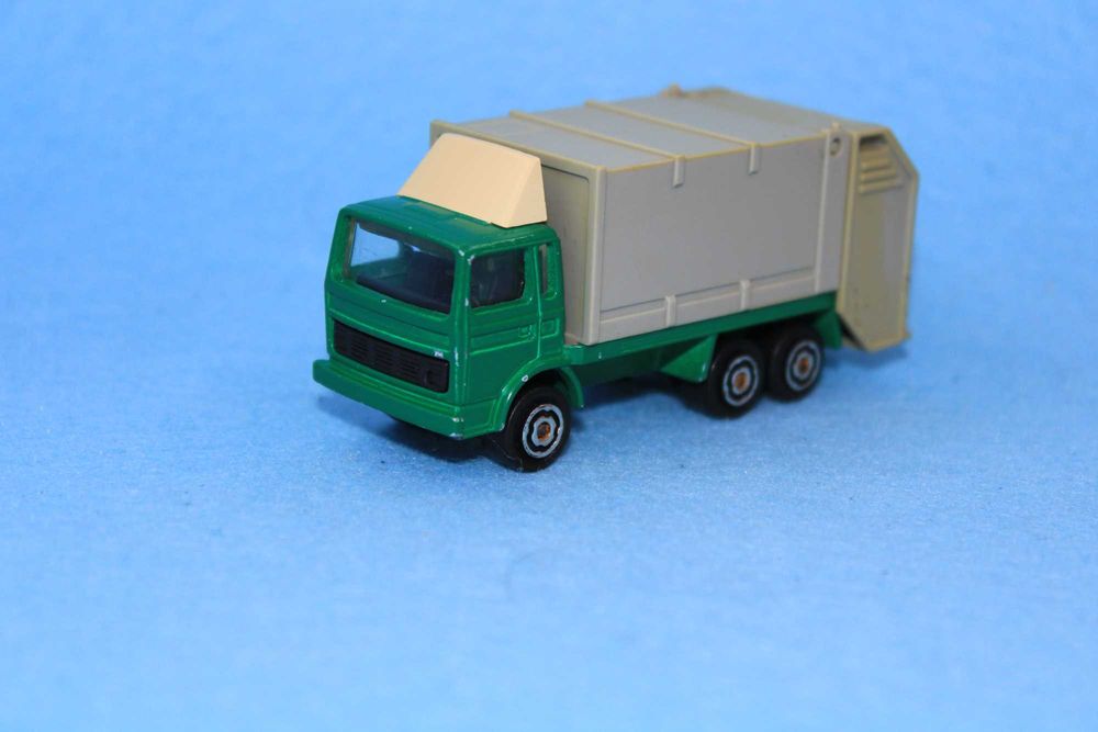 Miniatura antiga Majorette camião lixo