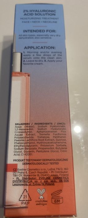 Serum shot 2% kwas hiaruronowy