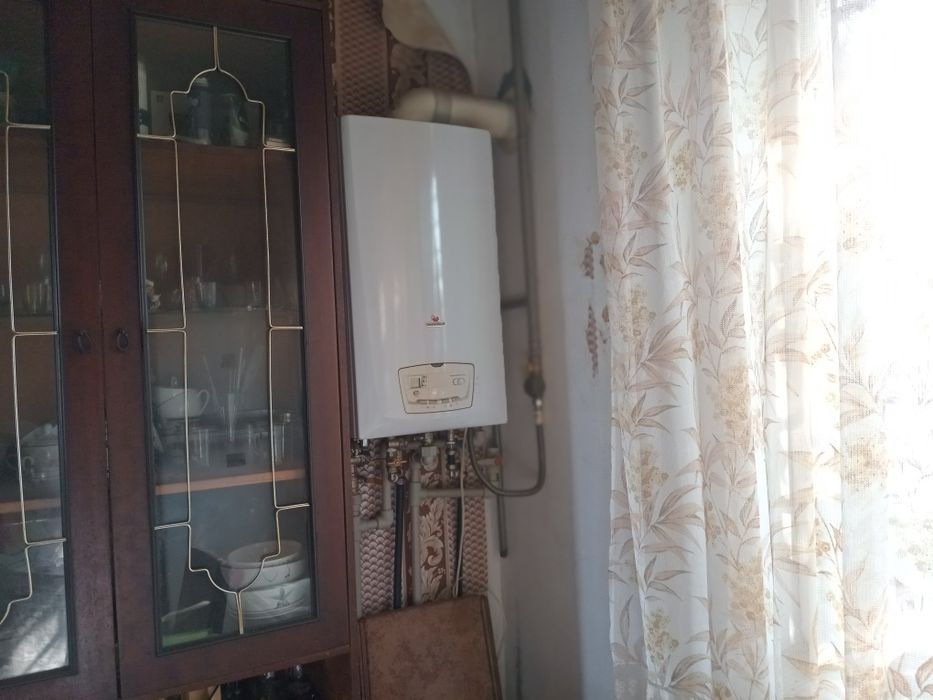 Дом с газовым отоплением на шести сотках