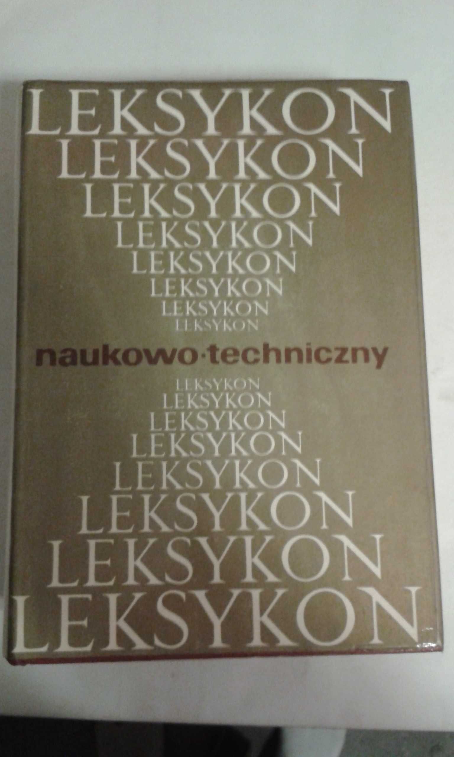 Leksykon naukowo - techniczny