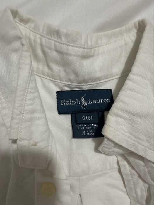 Camisa marca Ralph Lauren tamanho 8 anos