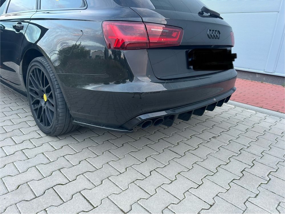 Zderzak tył tylny maxton  audi a6c7 avant LY8X 4pdc