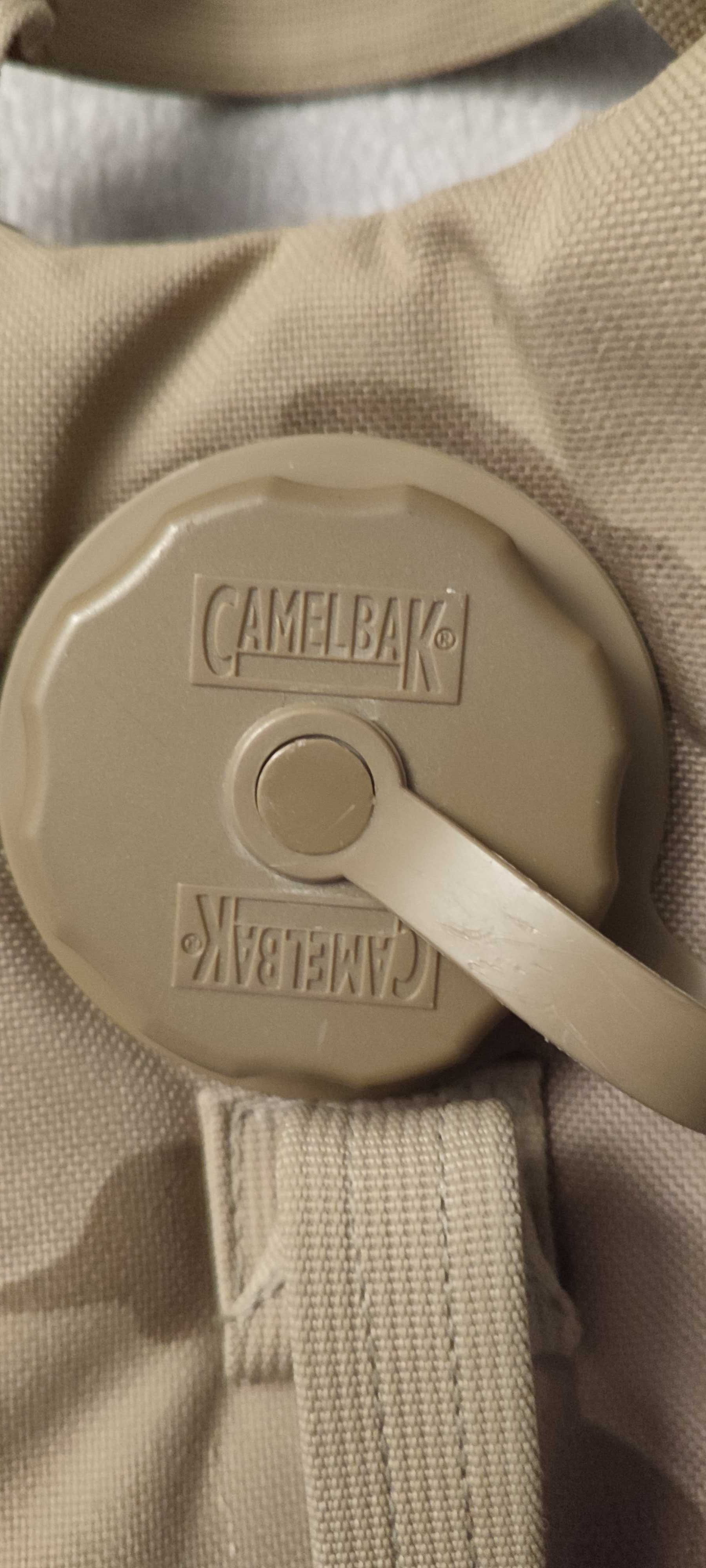 Camelbak, bukłak, plecak na wodę, Pustynny, US Army, orginał (339)
