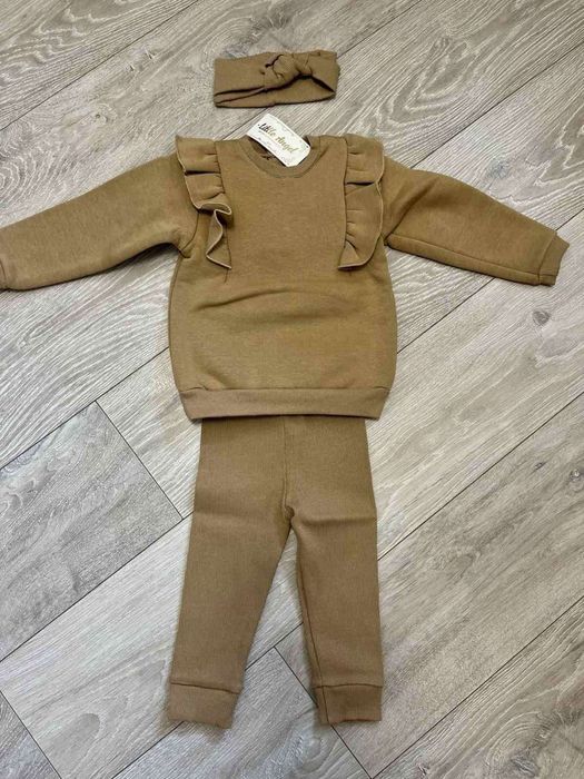 Новий набір на дівчинку 92 р., кофта + лосінки