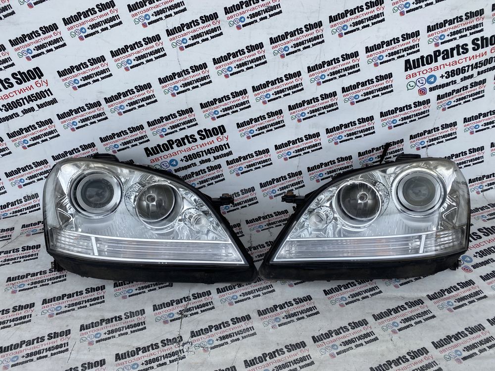 Фара ML 164 Mercedes w164 ML фари МЛ галоген оптика фары фонарь фонар