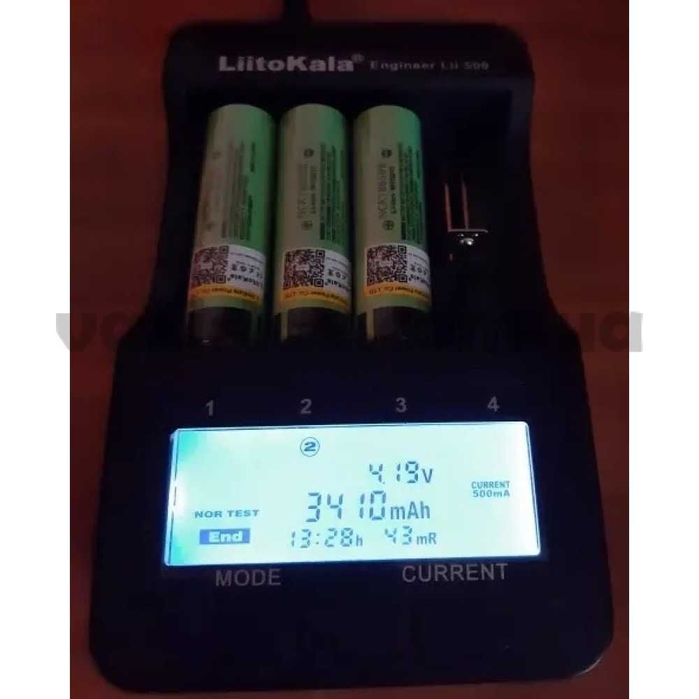 Аккумулятор с ЗАЩИТОЙ 18650 LiitoKala Lii 34B PCB 3400mAh NCR18650B