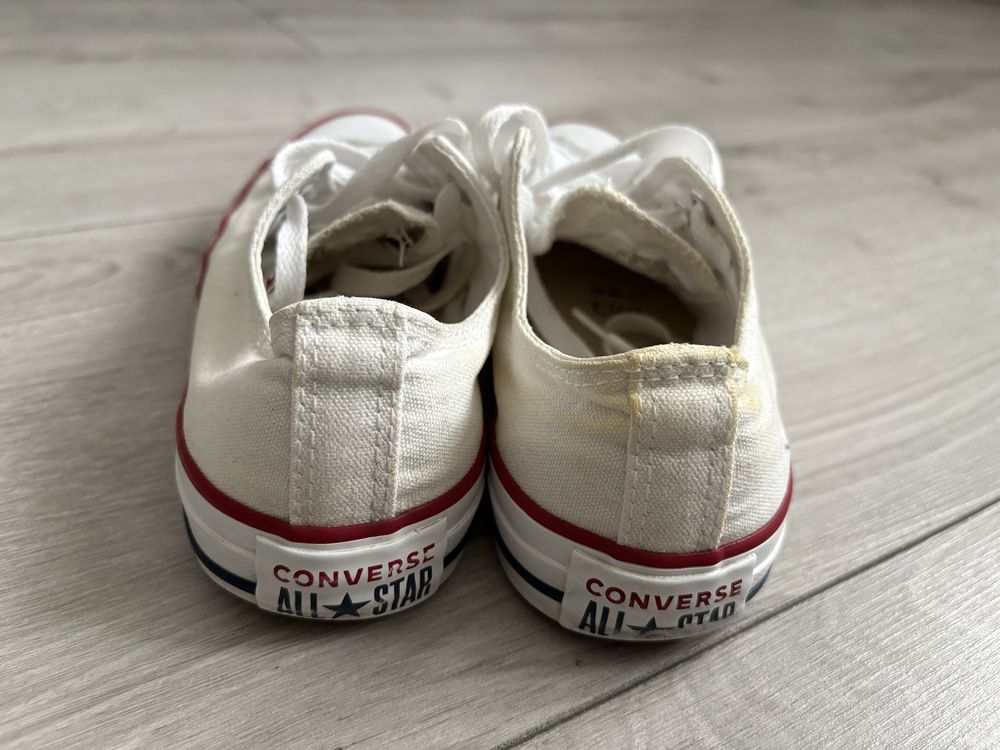 Converse All Star białe rozm. 36,5 Trampki białe