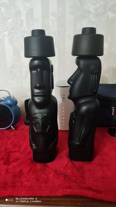 Butelka ceramiczna z Wysp Wielkanocnych. Cena za 1 sztukę.