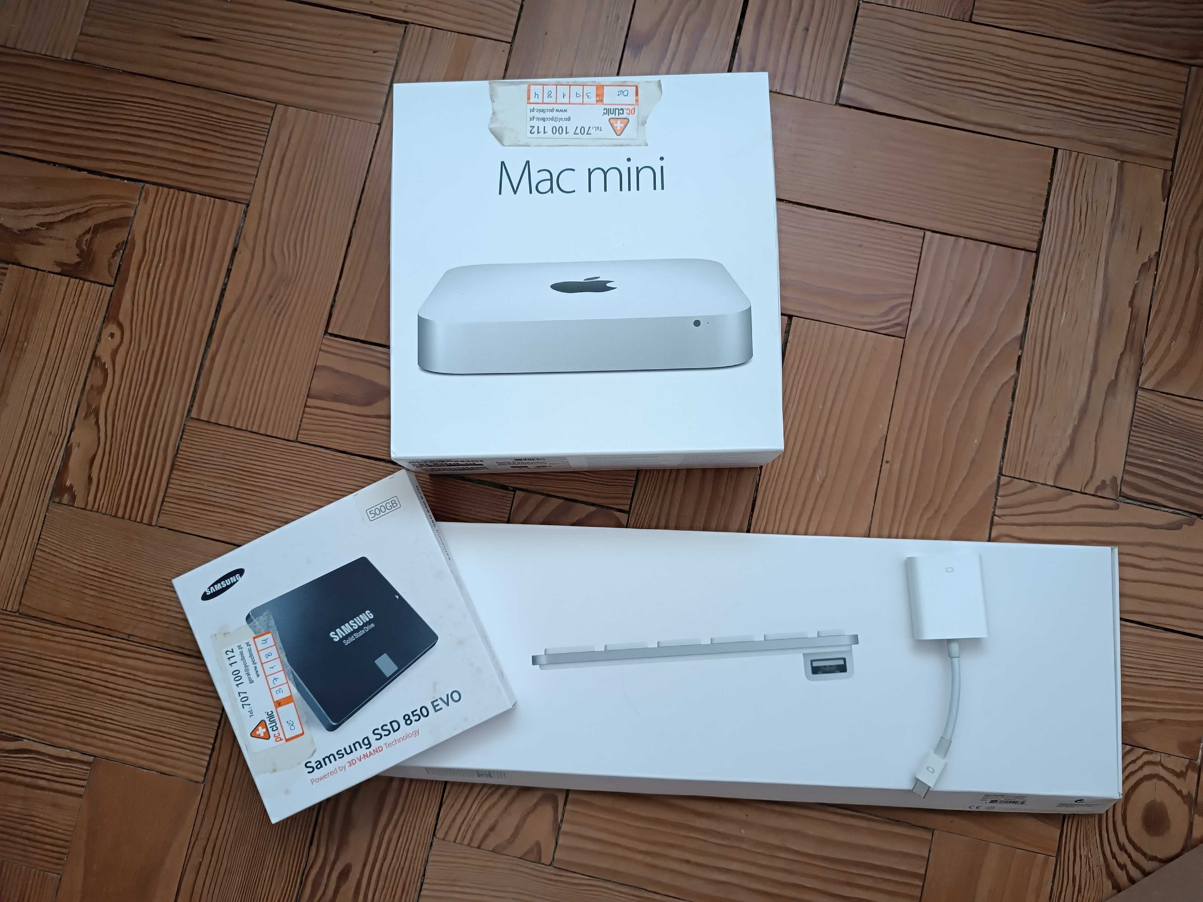 Mac Mini late 2014 8gb/SSD 500gb + teclado