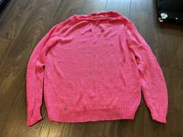 Sweter rozowy neonowy