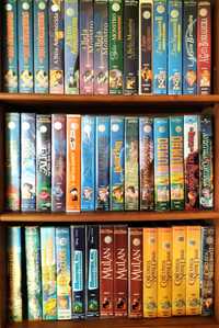 Lote VHS - Disney, Animação e Anime