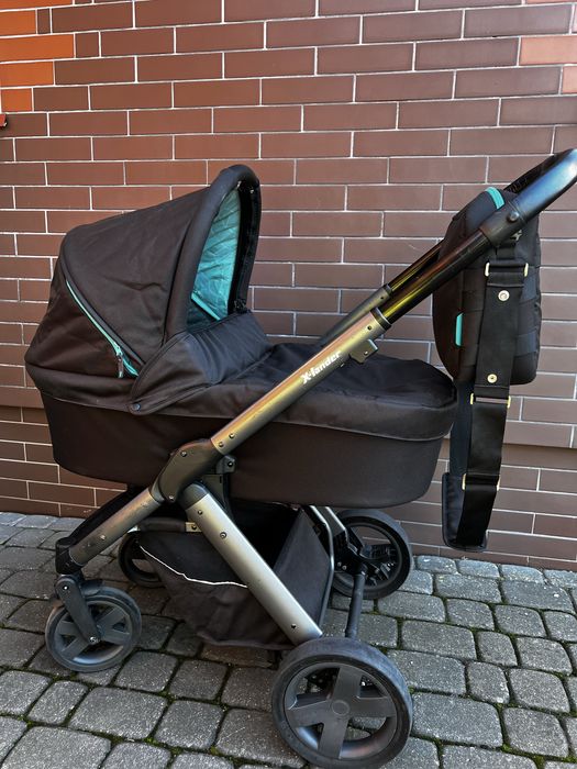Wózek 2w1 gondola spacerówka torba X-Lander cały komplet