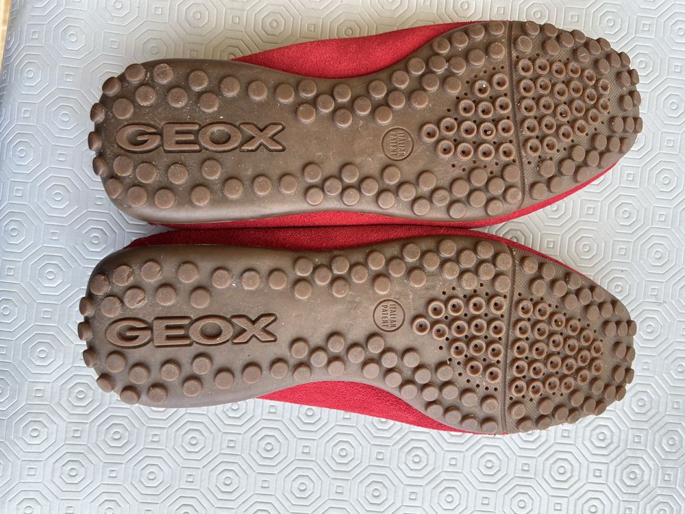 Mocassin GEOX vermelhos