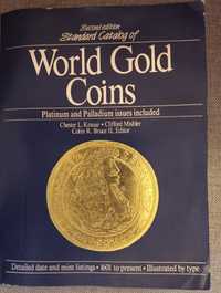 Katalog złotych monet World Gold Coins 1988 dla kolekcjonerów