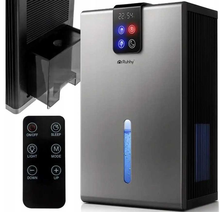 ‼️Топ Осушувач повітря RUHHY 2,2 л 1000 мл/день Поглинач вологи Польща