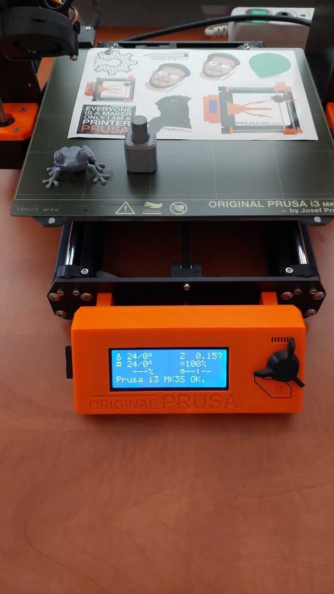 Drukarka 3d Prusa i3 MK3S+, < 8h druku, jak nowa, rachunek na firmę.