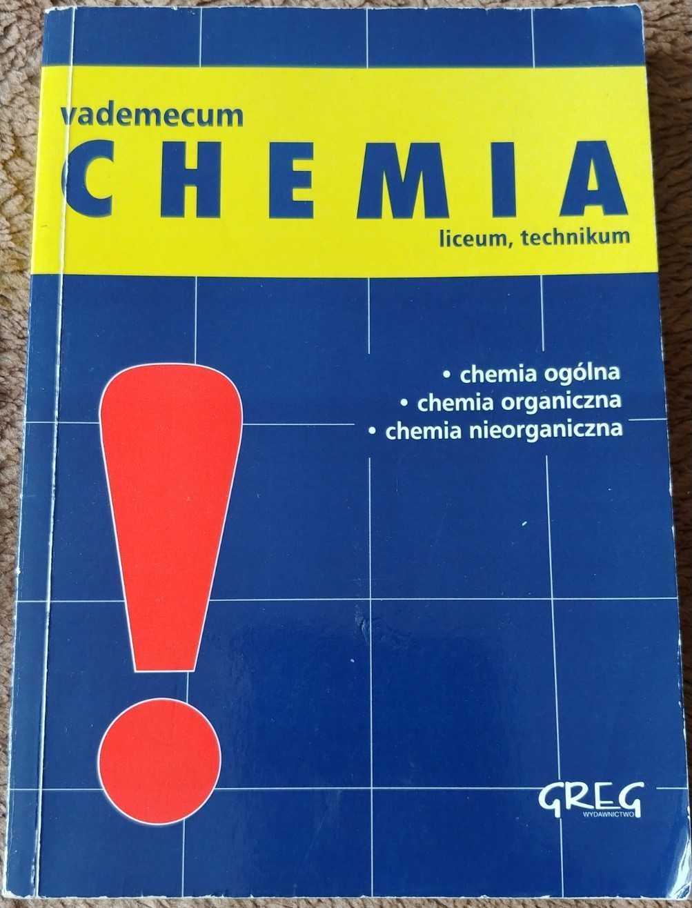 Książki (4) do nauki chemii dla uczniów szkoły średniej