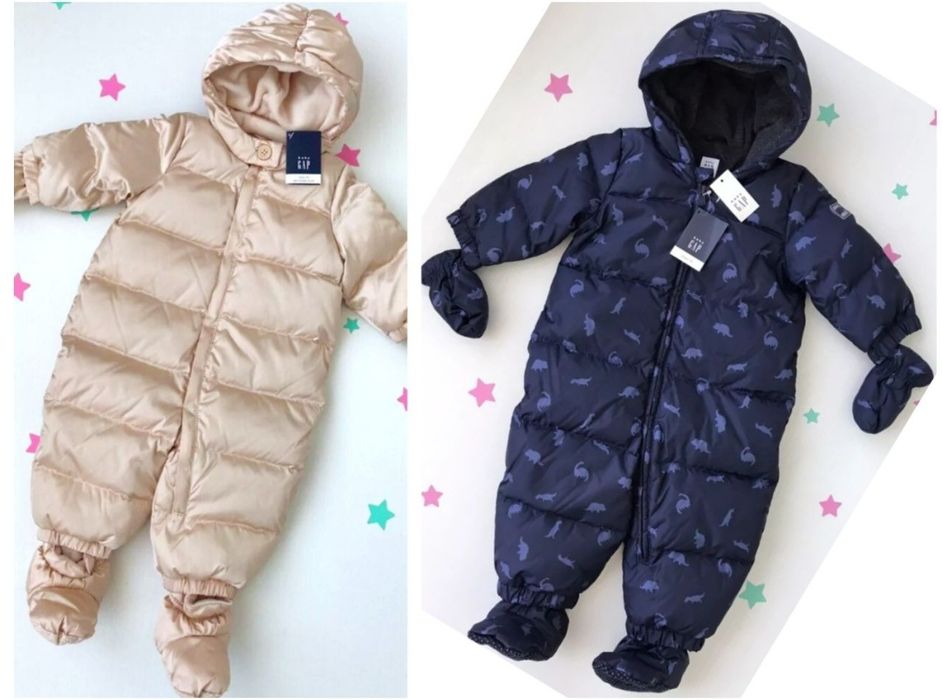 Зимовий комбінезон Gap 6-12 комбинезон Gap 12-18 комбинезон Геп