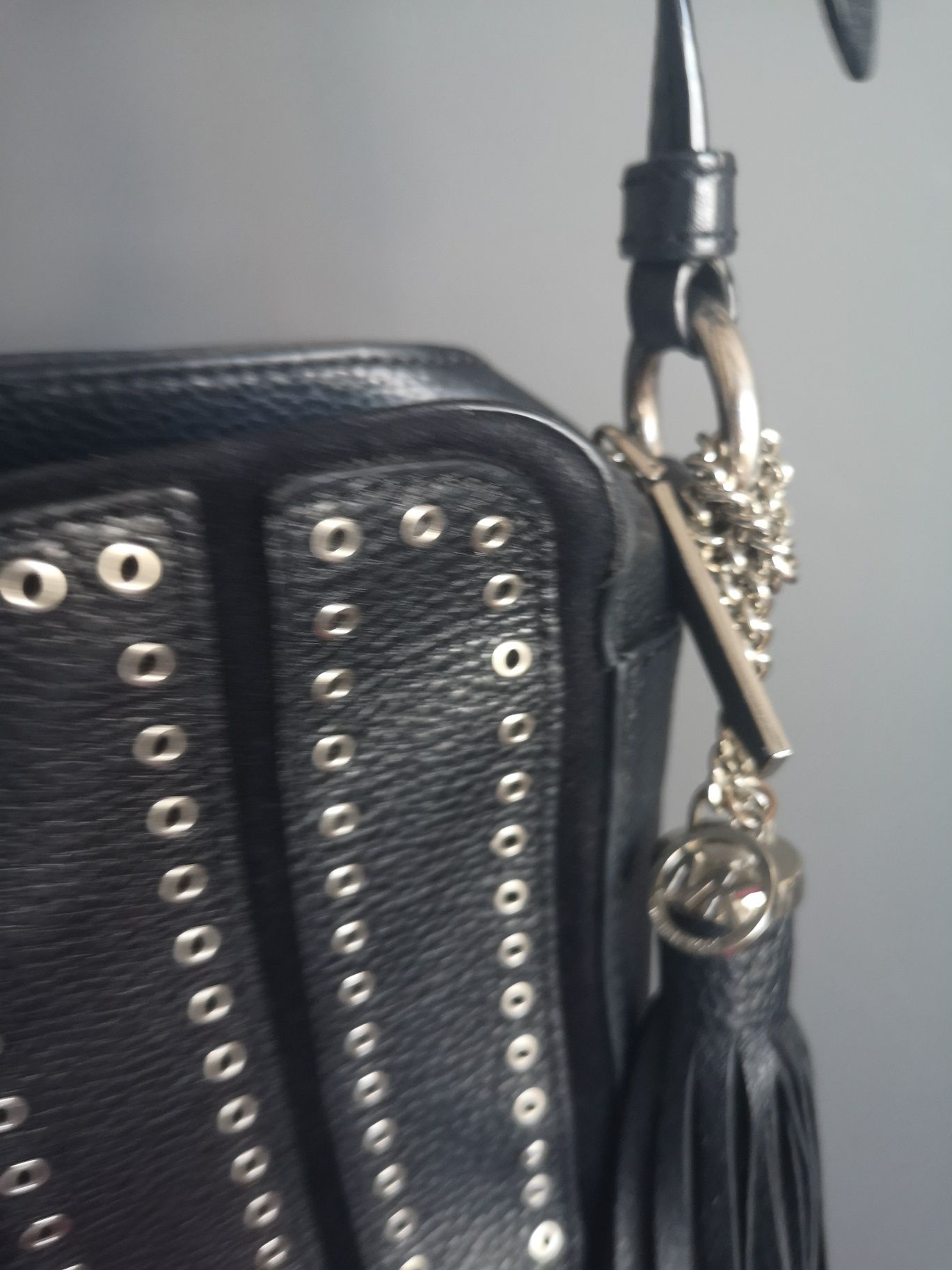 Oryginał Michael kors limitowana edycja czarna listonoszka